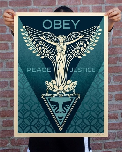 Nouveau Angel by Shepard Fairey