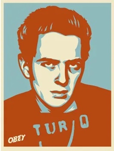 Joe Strummer by Shepard Fairey
