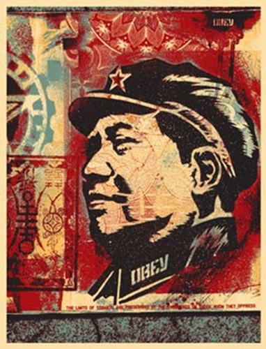 Mao Collage by Shepard Fairey