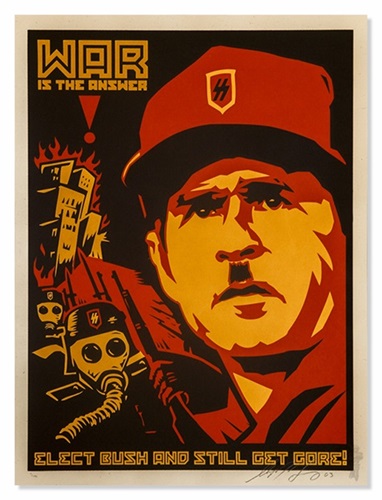 Fairey Anti-Bush by Shepard Fairey