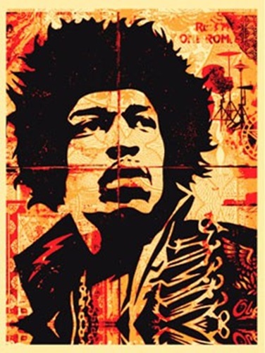 Hendrix by Shepard Fairey