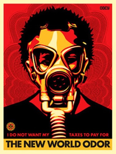 World Odor by Shepard Fairey