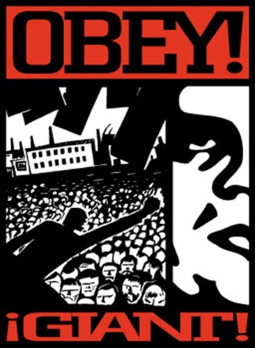 Crowd 1 by Shepard Fairey
