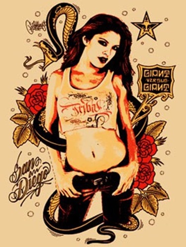 Giant vs Giant 2 by Shepard Fairey