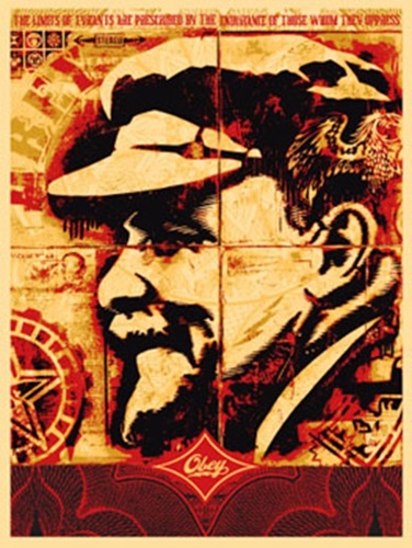 Lenin Record by Shepard Fairey