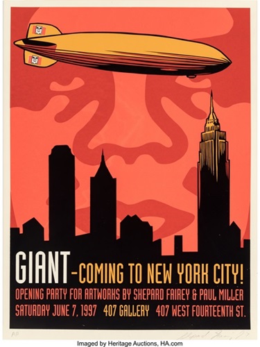 Zeppelin by Shepard Fairey