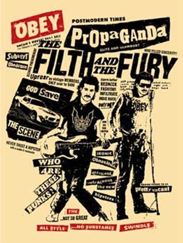 Filth & Fury by Shepard Fairey