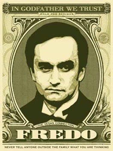 Godfather - Fredo by Shepard Fairey