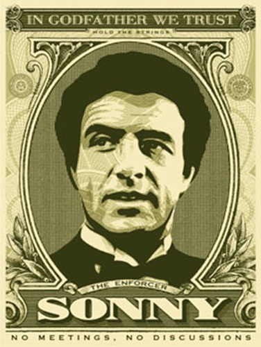 Godfather - Sonny by Shepard Fairey