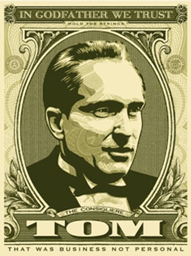 Godfather - Tom by Shepard Fairey