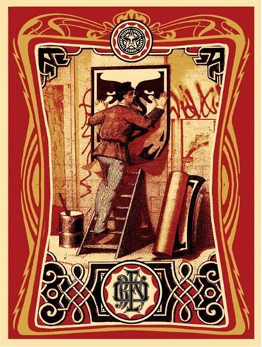 Vintage Paster by Shepard Fairey