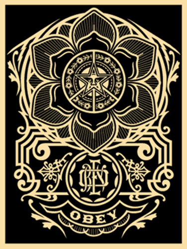 Peace Ornament by Shepard Fairey