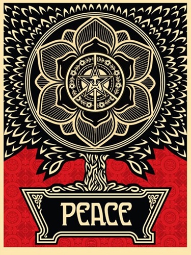 Peace Tree by Shepard Fairey