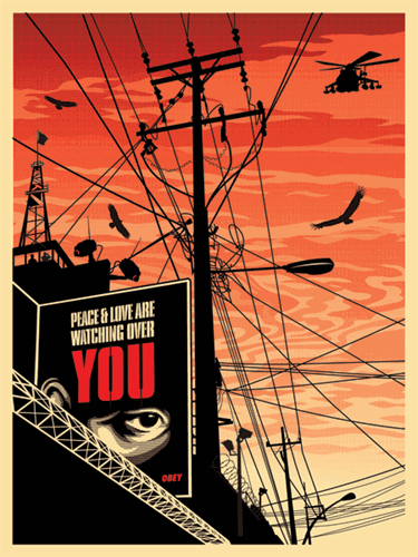 Big Brother City by Shepard Fairey