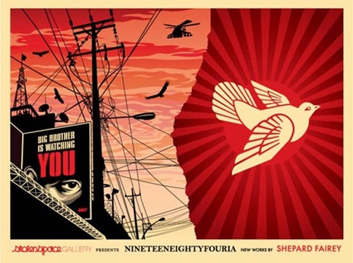 Nineteeneightyfouria by Shepard Fairey