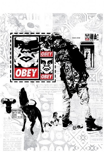 Obey / WK Flyer by Shepard Fairey