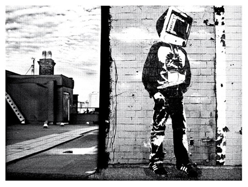 Computerman by Shepard Fairey