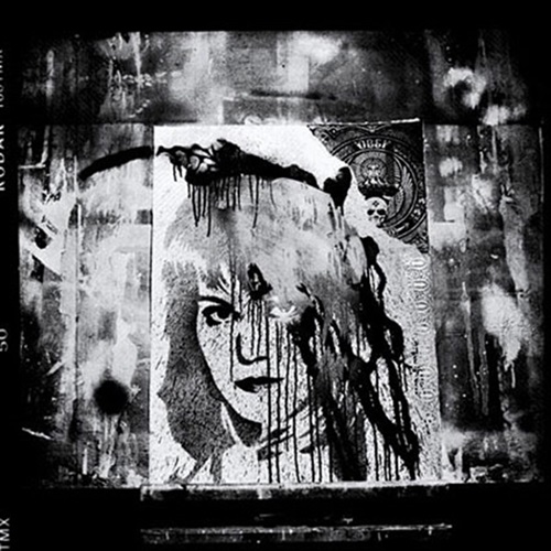 I Love Rock Collage by Shepard Fairey