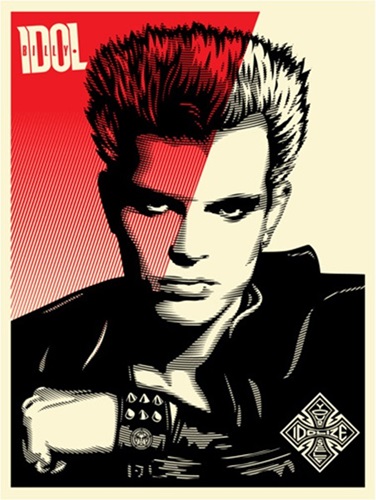 Billy Idol by Shepard Fairey