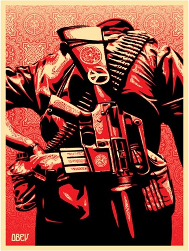 Duality Of Humanity 3 by Shepard Fairey