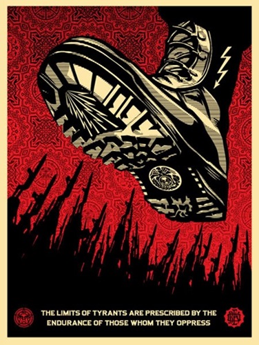 Tyrant Boot by Shepard Fairey