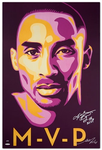Kobe Bryant - MVP by Shepard Fairey