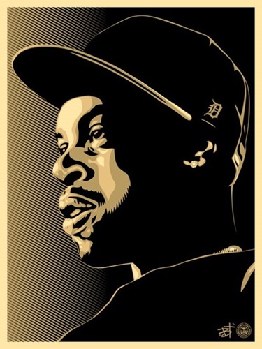 Obey X Dilla by Shepard Fairey
