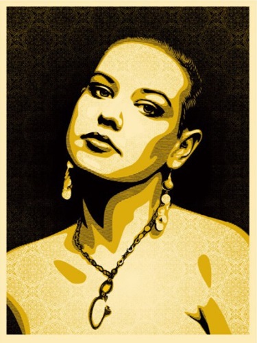 Jessica by Shepard Fairey
