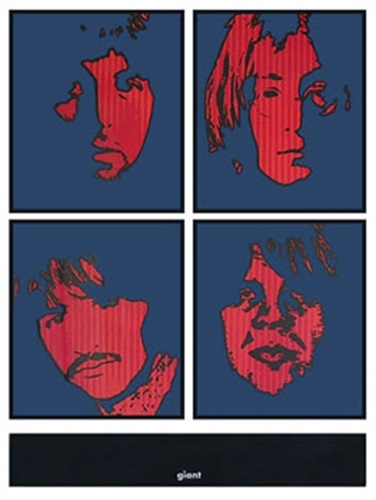 Four Giant Beatles by Shepard Fairey