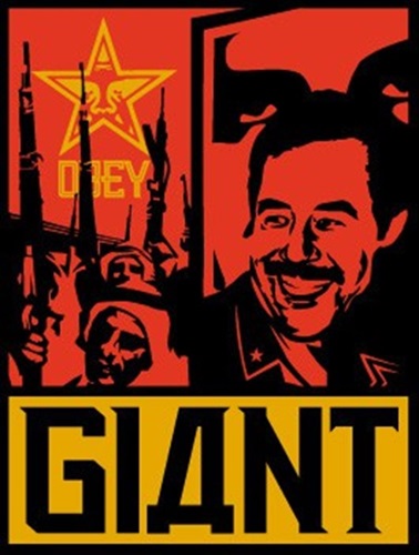 Saddam by Shepard Fairey
