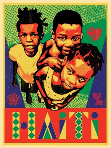 Relief For Haiti by Shepard Fairey