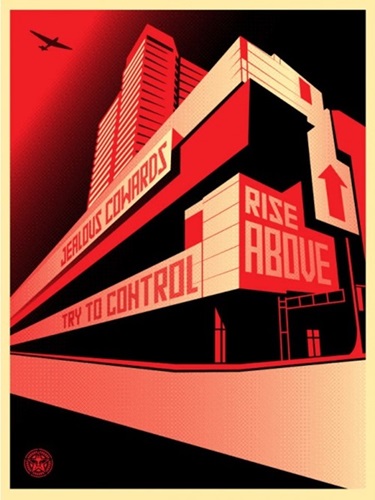CAC Annual Benefit Poster by Shepard Fairey
