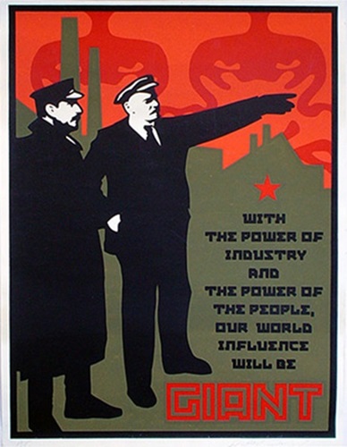 World Influence by Shepard Fairey