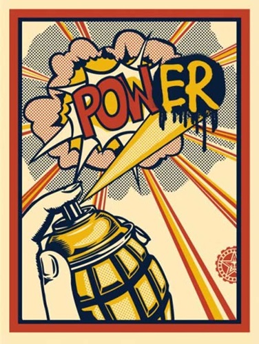 POW(ER) by Shepard Fairey