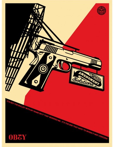 2nd Amendment Solutions by Shepard Fairey