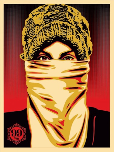 Occupy Protestor by Shepard Fairey