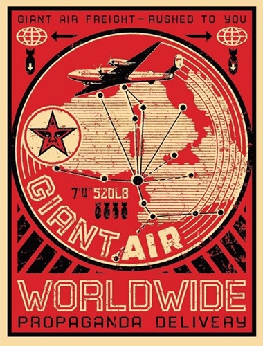 Giant Air by Shepard Fairey