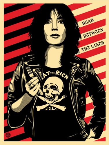 Eat The Rich by Shepard Fairey