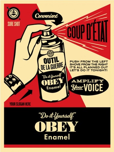 Coup D'Etat by Shepard Fairey