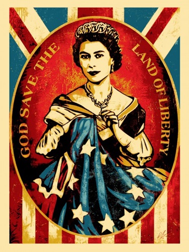 God Save The Queen by Shepard Fairey