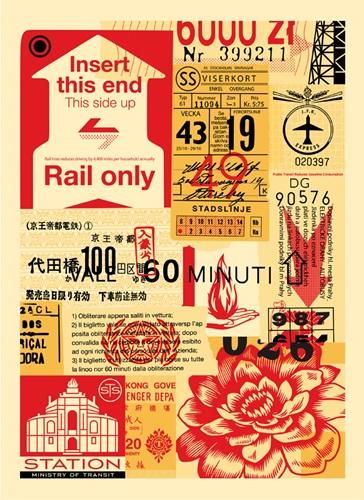 Station To Station 1 by Shepard Fairey