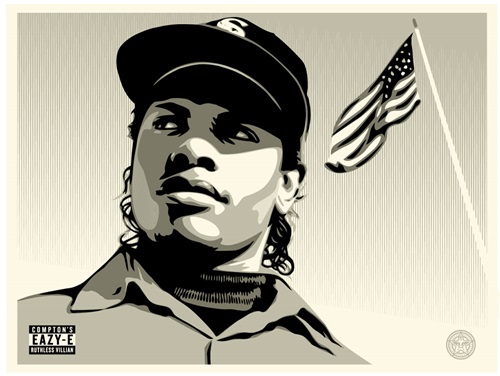 Compton's Most Wanted by Shepard Fairey