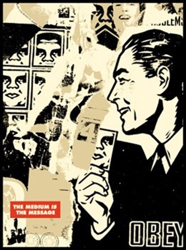 Obedience Problems Collage by Shepard Fairey