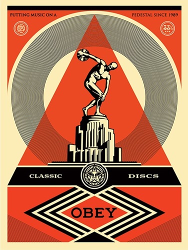 Pedestal by Shepard Fairey