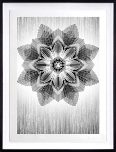 Obey X Kai & Sunny (Black & Silver) by Shepard Fairey