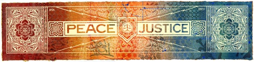 Peace & Justice Collaboration (First Edition) by Shepard Fairey