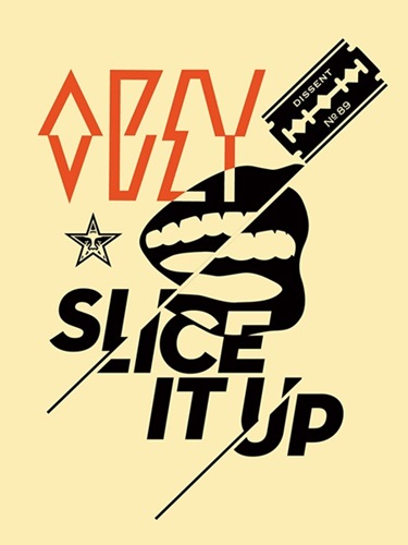 Slice It Up by Shepard Fairey