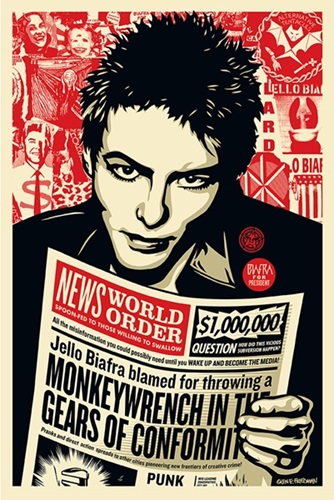 Jello Biafra by Shepard Fairey