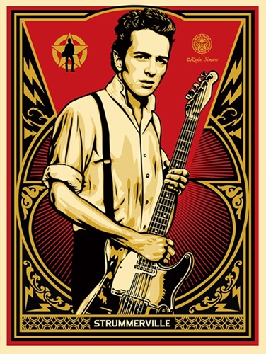 Strummerville by Shepard Fairey