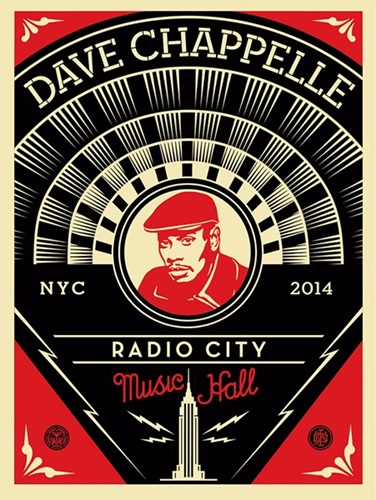 Dave Chappelle by Shepard Fairey